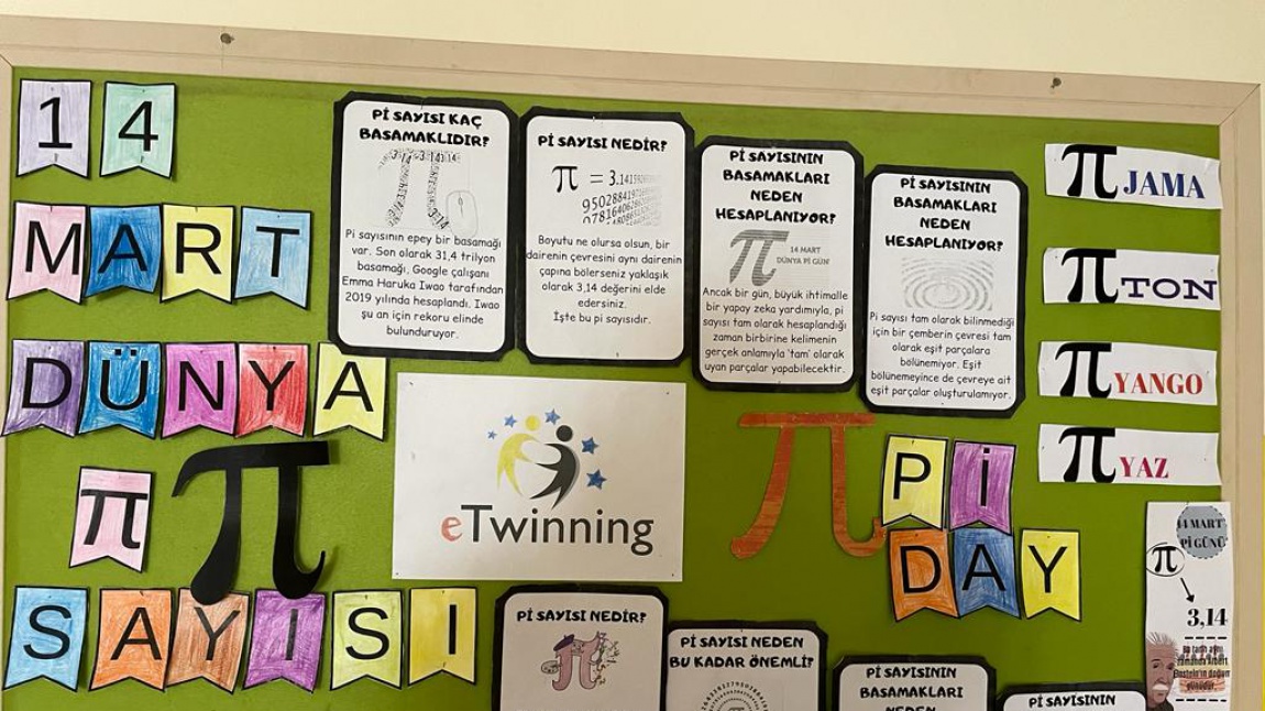 Okulumuzda E-Twinning Kapsamında Yapılan Matematik Çalışmaları